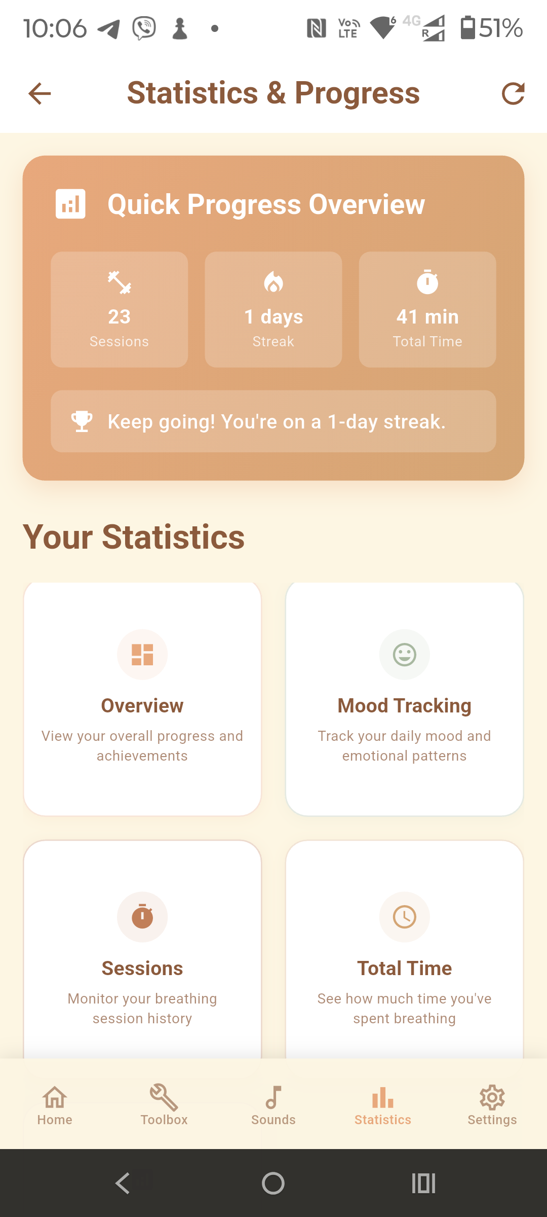 BreatheOut App Screenshot 6