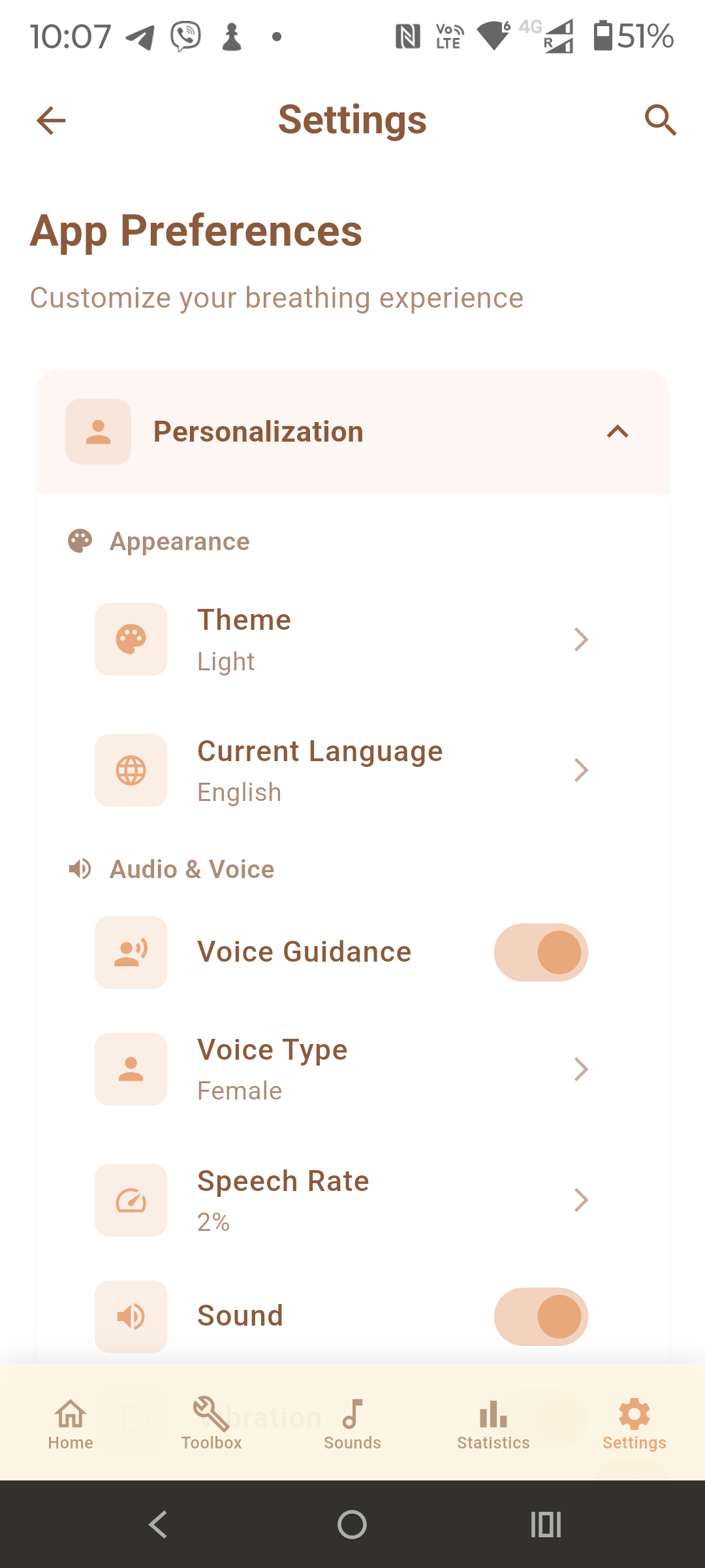 BreatheOut App Screenshot 7